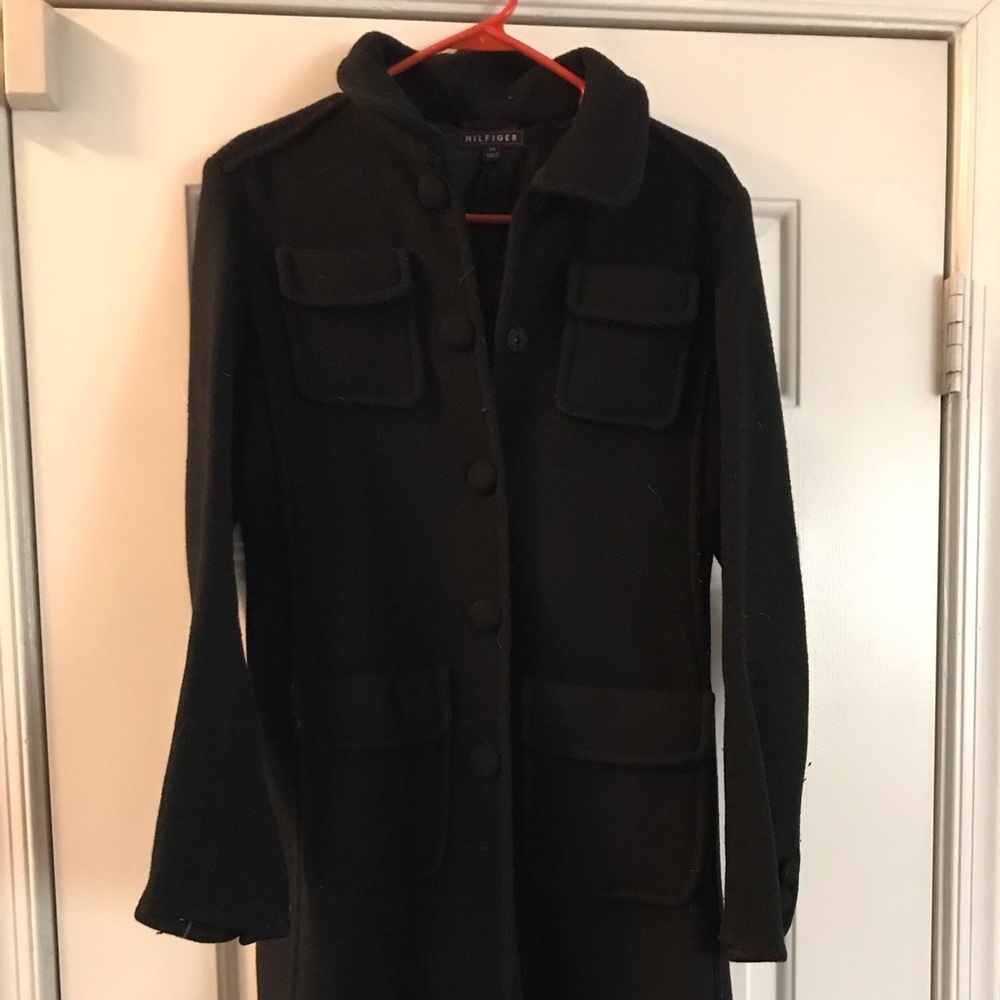 Tommy Hilfiger 3/4 length wool jacket medium